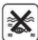 Yard Force EasyMow 260 - Warning Symbols on battery pack - 2