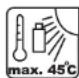 Yard Force Compact 400RiS - Warnsymbole auf dem Akkublock - 5