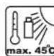 Yard Force Compact 400RiS - Warning Symbols on battery pack - 5