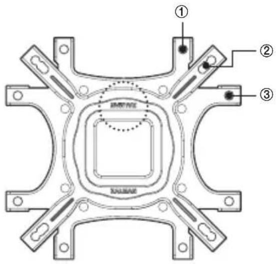 ZALMAN CNPS17X - INTEL, AMD Backplate - 1