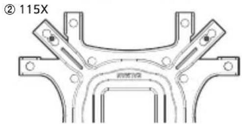 ZALMAN CNPS17X - INTEL, AMD Backplate - 3