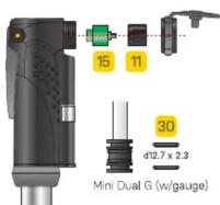 Topeak Mini Dual G - SMARTHEAD™ - 14