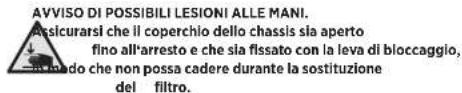 MANN+HUMMEL OurAir TK 850 - Sostituzione del filtro Sostituzione delle lampade\* - 1
