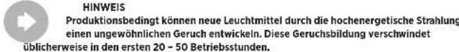 MANN+HUMMEL OurAir TK 850 - Spezielle Sicherheitshinweise - 5