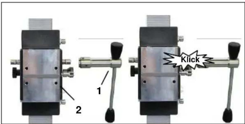 Eibenstock EBM 250/ 2 RP - Anbringung des Drehkreuzes - 1