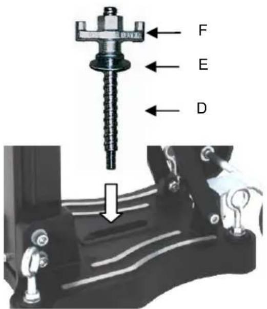 Eibenstock EBM 352/3 - Mocowanie dyblem w betonie - 3