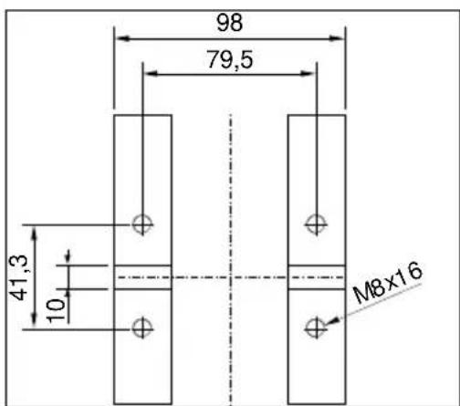 Eibenstock EBM 352/3 - Fixing to Drill Rig - 1