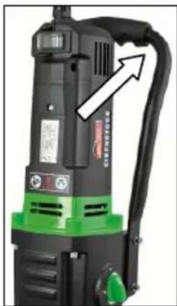 Eibenstock EBM 352/3 - Fixing to Drill Rig - 2