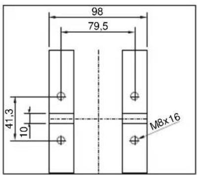 Eibenstock EBM 352/3 - Plaatsing van de kernboor op de diamantboorstandaard - 1