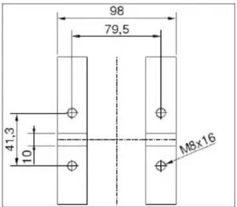 Eibenstock EBM 352/3 - Установка на штатив - 1