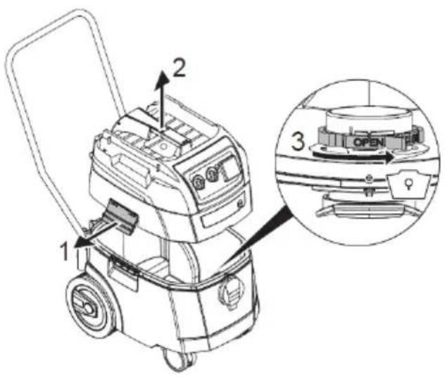 Eibenstock DSS 35 M iP - Plastic emptying bag - 1