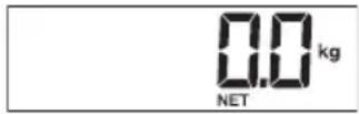 SECA 769 - Taring weight display (TARE) - 3