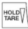 SECA 769 - Taring weight display (TARE) - 2
