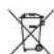 Yard Force SA900B - Symboles d'avertissement sur la batterie - 1