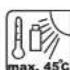 Yard Force SA900B - Warning Symbols on the battery pack - 4