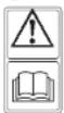 Yard Force SA900B - Symbols on the machine - 1