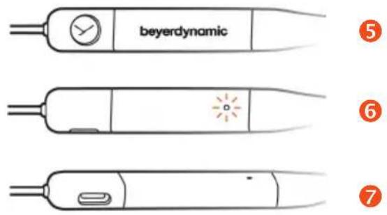 BEYERDYNAMIC Xelento wireless 2nd generation - Control elements - 2