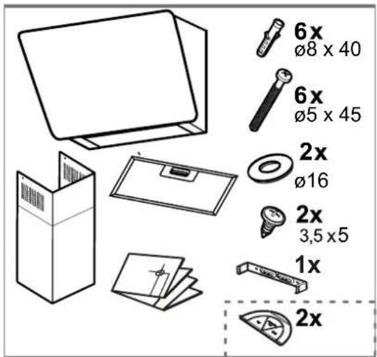 CONSTRUCTA CD686866 - Inbegrepen in de levering - 1