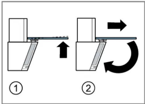 CONSTRUCTA CD686866 - Glasklappe schließen - 1