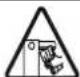 SCHEPPACH Holzspalter - Explanation of the symbols on the equipment - 12