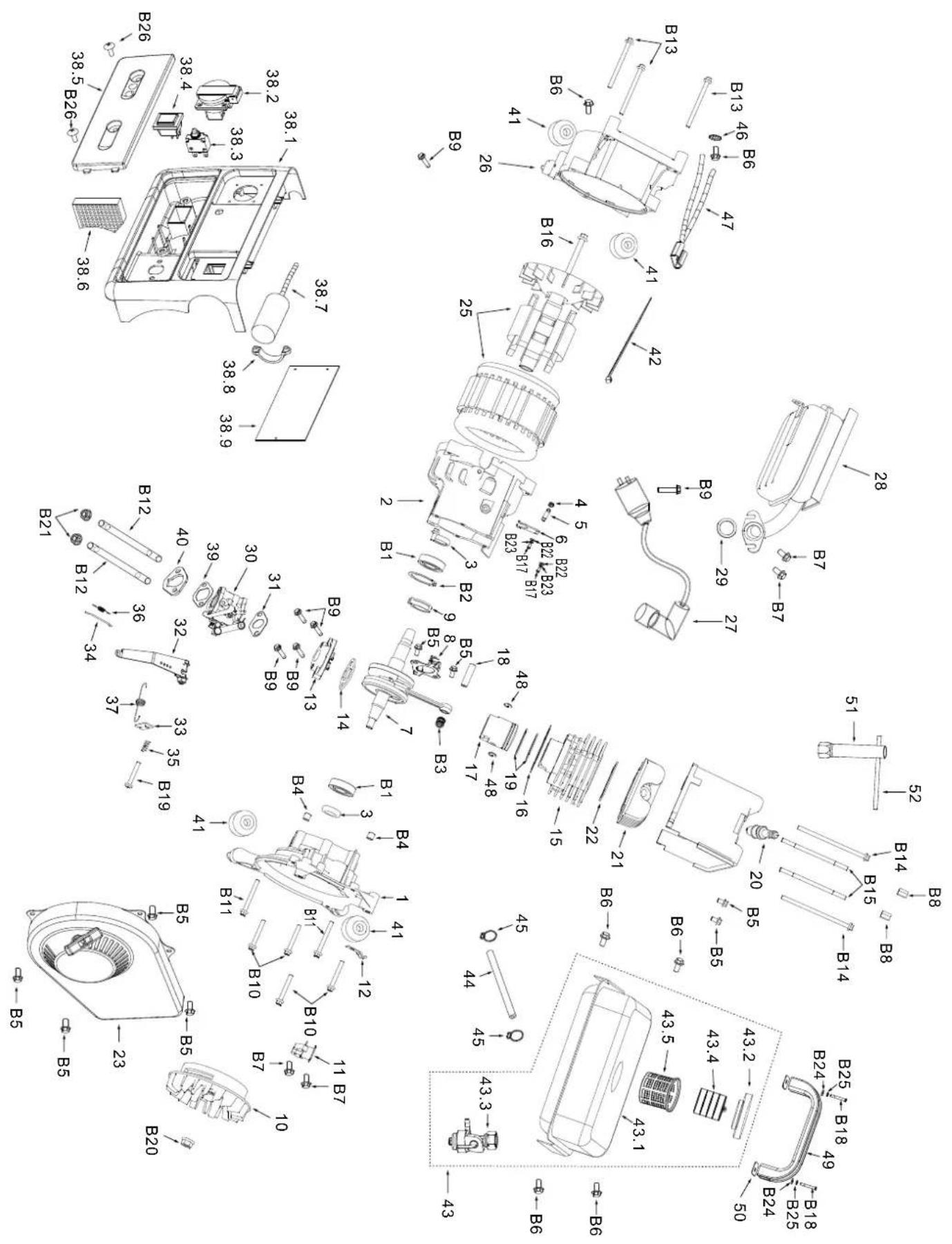 SCHEPPACH SG950 - HIBAELHÁRITÁS - 1