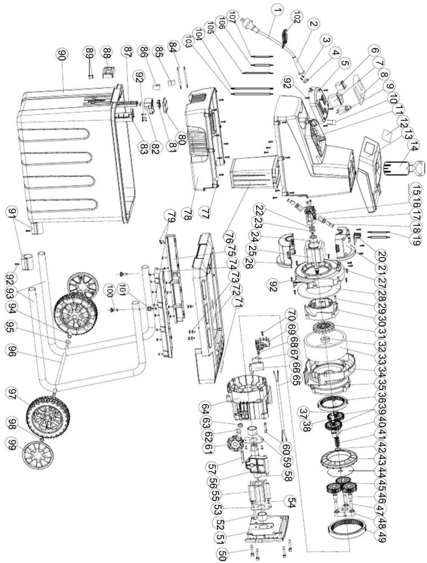 SCHEPPACH GS60 - Resolução de problemas - 1