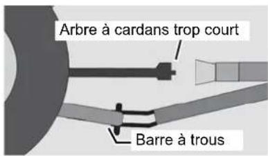 KUBOTA RA2071T EVO - Remplacement de l'arbre à cardans - 1