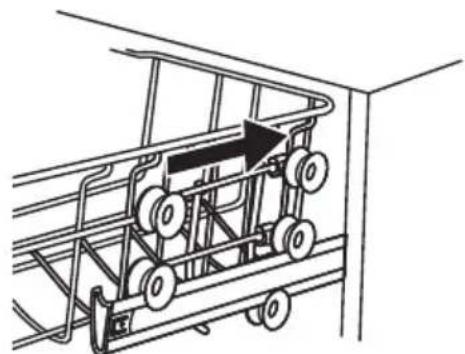 IKEA LAGAN 104.756.20 - Positioning the upper basket - 3