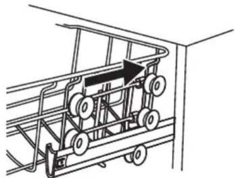 IKEA LAGAN 104.756.20 - Placement du panier supérieur - 3