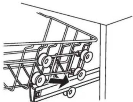IKEA LAGAN 104.756.20 - Positioning the upper basket - 2