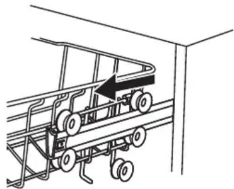 IKEA LAGAN 104.756.20 - Placement du panier supérieur - 1