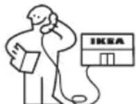 IKEA LAGAN 104.756.20 - How to reach us if You need our service - 1