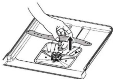 IKEA LAGAN 104.756.20 - Cleaning the spray arms - 2