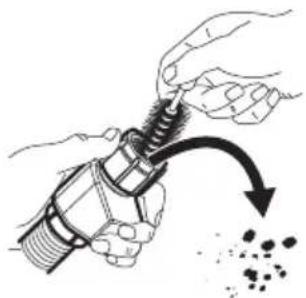 IKEA HYGIENISK 204.756.10 - Pulizia del filtro del tubo di carico - 3