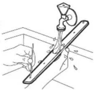 IKEA HYGIENISK 204.756.10 - Pulizia del braccio di irrorazione a soffitto - 6