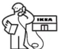 IKEA VÄLBILDAD 204.675.92 - How to reach us if You need our service - 1