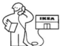 IKEA VILSTA 905.577.25 - Leiðir til að ná í okkur ef þú þarfnast aðstoðar - 1