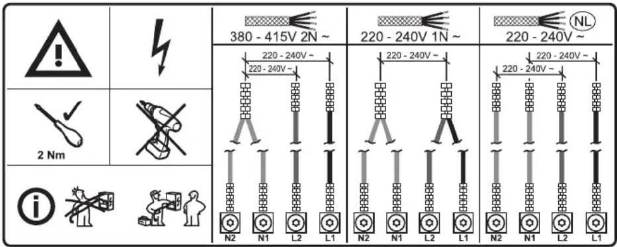 IKEA VILSTA 905.577.25 - Schéma zapojení - 1