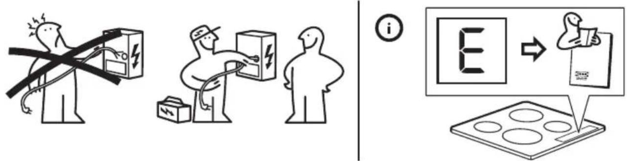 IKEA VILSTA 905.577.25 - Szorosan húzza meg a csatlakozócsavarokat! - 1