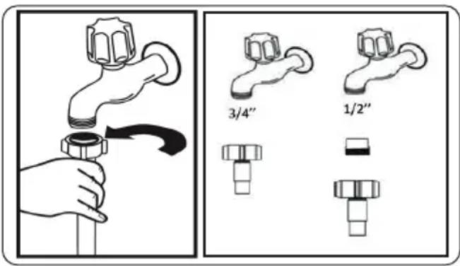 IKEA TILLREDA 005.456.71 - Tuyau d'arrivée d'eau - 1