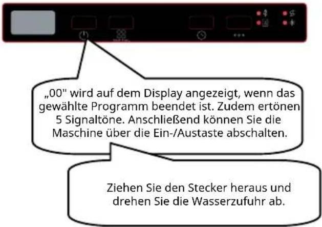 IKEA TILLREDA 005.456.71 - Maschine ausschalten - 1