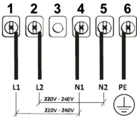 IKEA FÖRDELAKTIG 405.158.65 - Schema di collegamento lato prodotto - 2