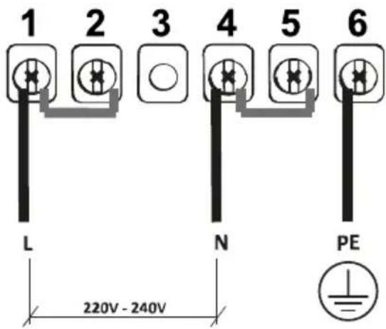 IKEA FÖRDELAKTIG 405.158.65 - Connection diagram product side - 1