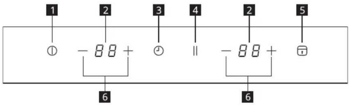 IKEA LAGAN 705.060.96 - Configurazione del pannello di controllo - 1
