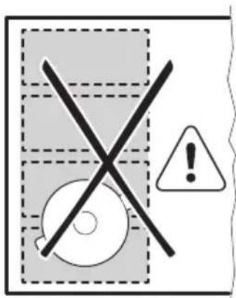 IKEA BLIXTSNABB 604.678.30 - Posizione corretta delle pentole: - 2