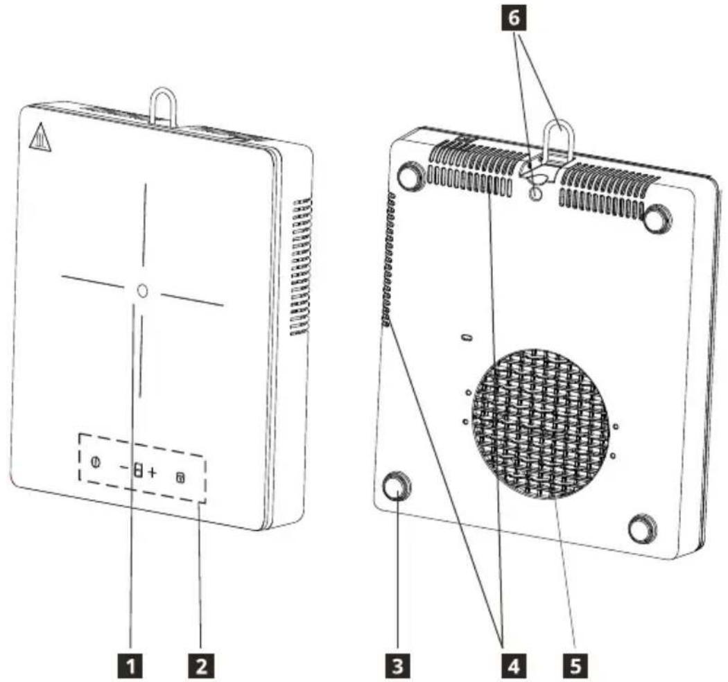 IKEA TILLREDA 504.935.04 - Description de l'appareil - 1