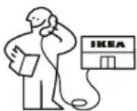 IKEA TILLREDA 504.935.04 - Come contattarci se avete bisogno di assistenza - 1