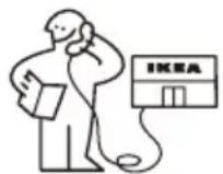 IKEA LAGAN 605.055.68 - Come contattarci se avete bisogno di assistenza - 1