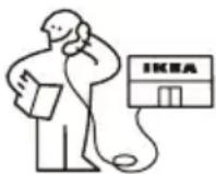 IKEA LAGAN 505.060.64 - Come contattarci se avete bisogno di assistenza - 1