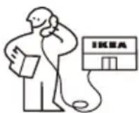 IKEA LAGAN 505.060.64 - So erreichen Sie unseren Service - 1